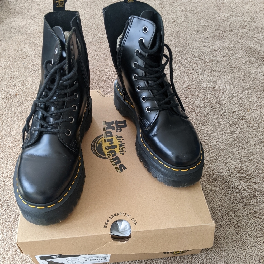 Black Jadon Doc martens
